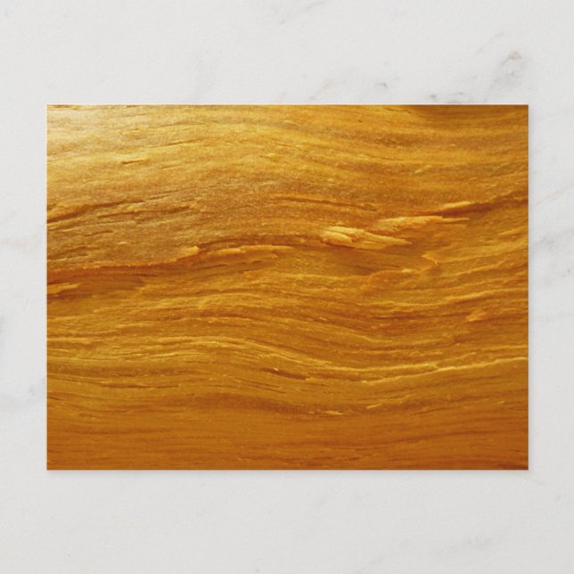 Pine Wood I Faux Wooden Texture Postcard (Front)