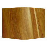 Pine Wood II Faux Wooden Texture 3 Ring Binder