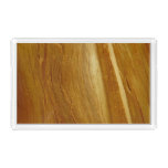 Pine Wood II Faux Wooden Texture Acrylic Tray