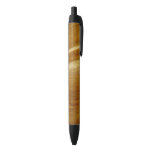 Pine Wood II Faux Wooden Texture Black Ink Pen