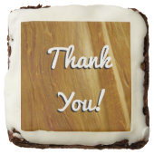 Pine Wood II Faux Wooden Texture Brownie (Front)