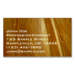 Pine Wood II Faux Wooden Texture Business Card Magnet