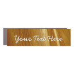 Pine Wood II Faux Wooden Texture Car Magnet