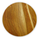 Pine Wood II Faux Wooden Texture Ceramic Knob