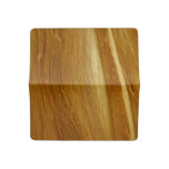 Pine Wood II Faux Wooden Texture Checkbook Cover