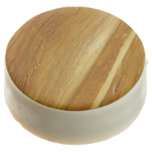 Pine Wood II Faux Wooden Texture Chocolate Covered Oreo