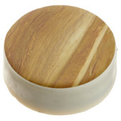Pine Wood II Faux Wooden Texture Chocolate Covered Oreo (Angled)