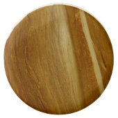 Pine Wood II Faux Wooden Texture Chocolate Covered Oreo (Front)