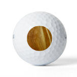 Pine Wood II Faux Wooden Texture Golf Balls