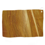 Pine Wood II Faux Wooden Texture Golf Towel