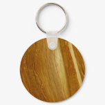 Pine Wood II Faux Wooden Texture Keychain