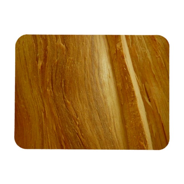Pine Wood II Faux Wooden Texture Magnet (Horizontal)