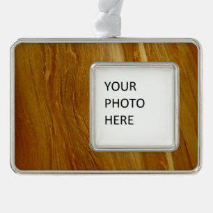 Pine Wood II Faux Wooden Texture Ornament