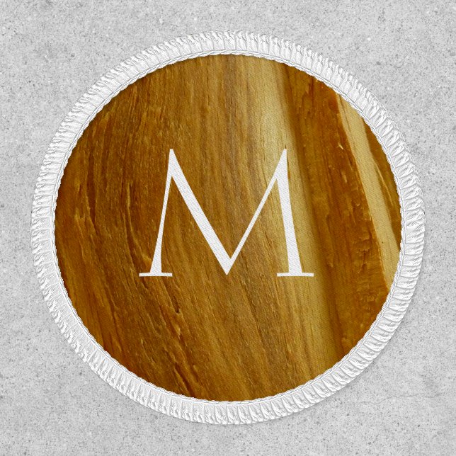 Pine Wood II Faux Wooden Texture Patch (Front)