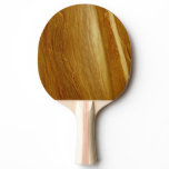 Pine Wood II Faux Wooden Texture Ping Pong Paddle