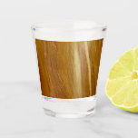 Pine Wood II Faux Wooden Texture Shot Glass