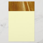 Pine Wood II Faux Wooden Texture Stationery
