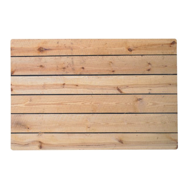 Pine Wood Placemat (Front)