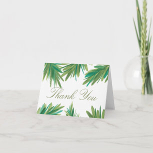 Pine Woods Watercolor   Wedding Thank You