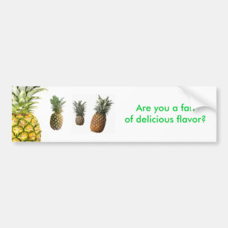 pineapple2, pineapple-01, what-makes-a-good-pin... bumper sticker
