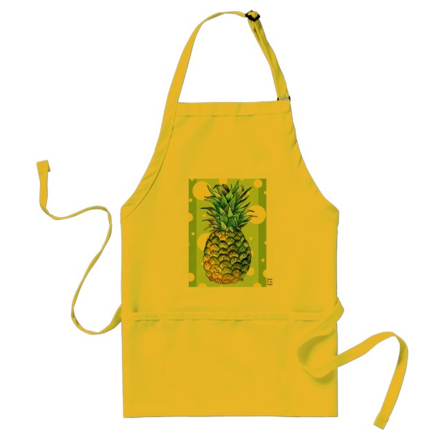 Pineapple Adult Apron (Front)