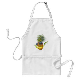pineapple adult apron