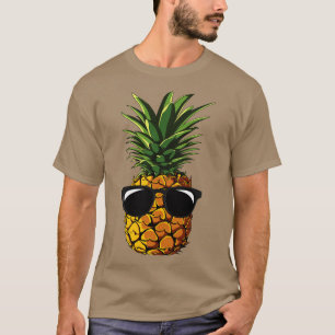 Pineapple Aloha Beaches Hawaii Hawaiian Summer (3) T-Shirt