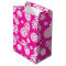 Pineapple and Daisy pink white gift bag
