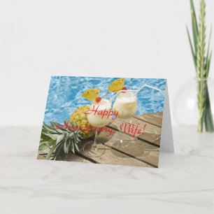 pineapple anniversary pineapple card