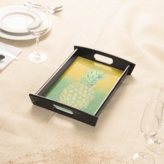 Pineapple Art Serving Tray