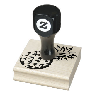 Pineapple art stamp
