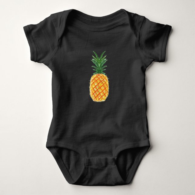 Pineapple Baby Bodysuit (Front)