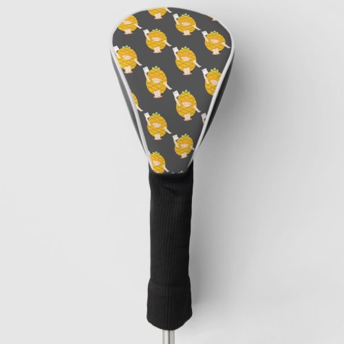 Pineapple Baby Drawing Golf Head Cover