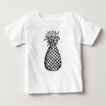 Pineapple Baby T-shirt by Unprecedented at Zazzle