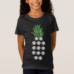 Pineapple Baseball Aloha Hawaii Athletic Beach Lov T-Shirt