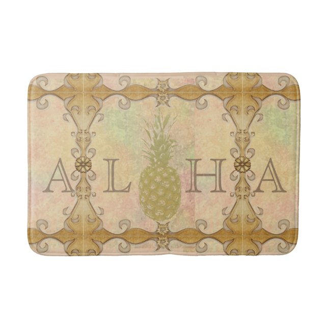 Pineapple Bath Mat (Front)