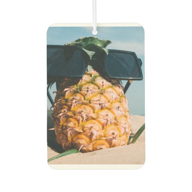 Pineapple beach air freasher freshener (Front)