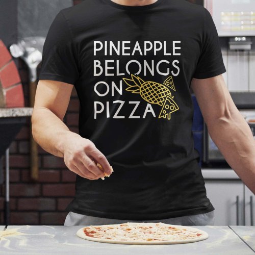 Pineapple Belongs On Pizza T_Shirt