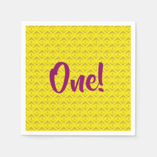 Pineapple Birthday Party Napkins