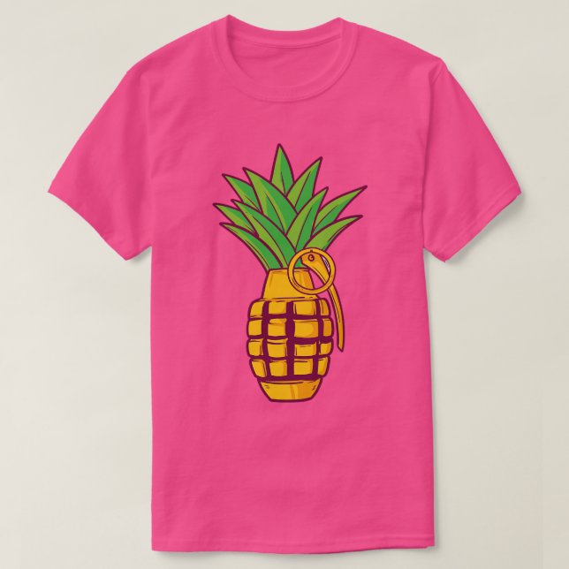 Pineapple Bomb Grenade Vitamine T-Shirt (Design Front)