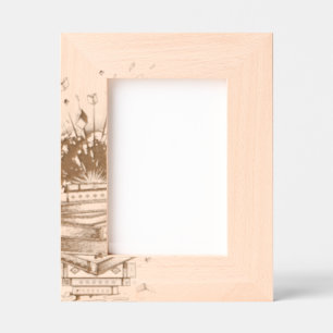 Pineapple Books Engraved Frames