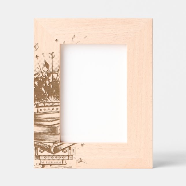 Pineapple Books Engraved Frames (Front)