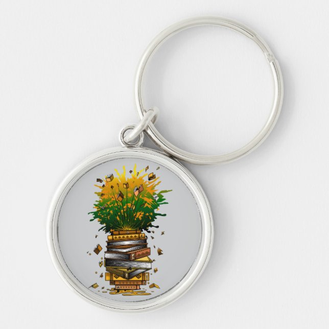 Pineapple Books Keychain (Front)