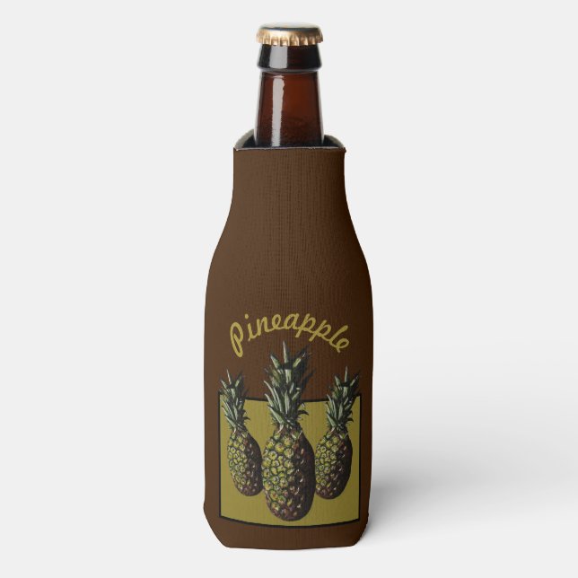 Pineapple Bottle Cooler (Bottle Front)