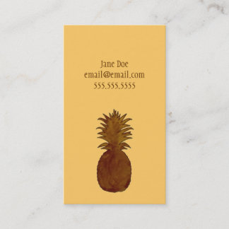 Pineapple Calling Card
