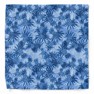 Pineapple Camo Hawaiian Aloha Shirt Bandana