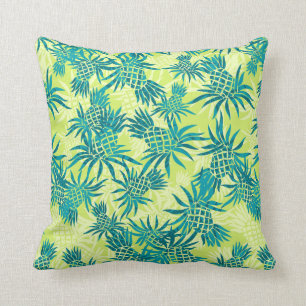 Pineapple Camo Hawaiian Decorative Pillows