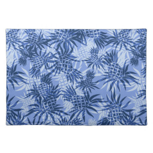 Pineapple Camo Hawaiian Dinner Placemats