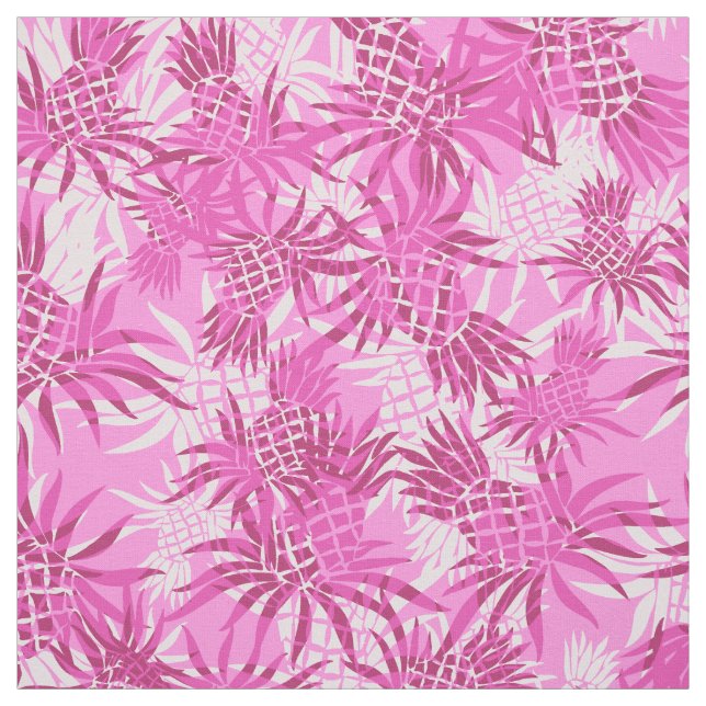 Pineapple Camo Hawaiian Tropical Fabric (Swatch)