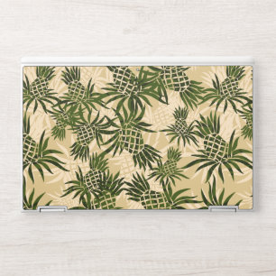 Pineapple Camo Hawaiian Tropical Khaki HP Laptop Skin